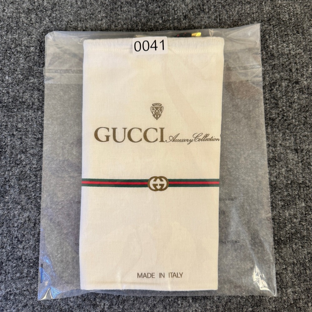 GUCCI Vintage Accessory Collection Dust Bag 14" x 11" Draw String Made in Italy - Picture 6 of 6